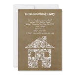 House Warming Moving Party Invite Invitation
