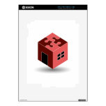 House with a puzzle roof iPad 2 skin