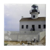 House with Lighthouse Tile tiles