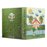 House with Picket Fence Binder