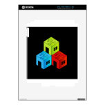 House with puzzle roof decals for the iPad 2
