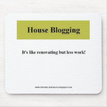 Houseblogging mousepad