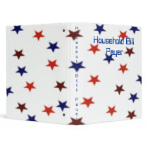 Household Bill Payer binders