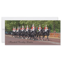Household Cavalry Custom Rack Card rack cards by BlackTiePictures Household Cavalry Custom Rack Card rack cards
