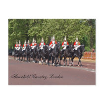 Household Cavalry Postcard by BlackTiePictures Household Cavalry Postcard