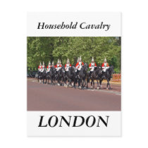 Household Cavalry Postcard by BlackTiePictures Household Cavalry Postcard