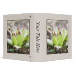 Houseleek - Sempervivum 3 Ring Binder