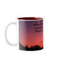 Houses all in a row,a cup o... mugs