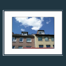 Houses in Hamburg postcards