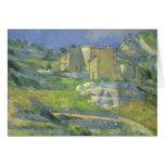 Houses in Provence; the Riaux Valley by Cezanne cards