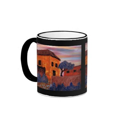 Houses Mug by rippleart