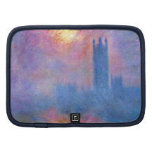 Houses of Parliament, London, Sun Breaking Through Organizer