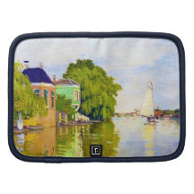 Houses on the Achterzaan, 1872 Claude Monet Folio Planner