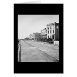 Houses on the Battery in Charleston, SC 1865 cards