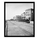 Houses on the Battery in Charleston, SC 1865 posters