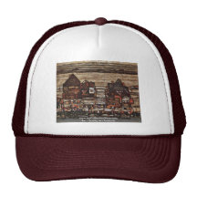 Houses With Clotheslines Or Suburb By Schiele Egon Hat