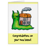 Housesnail New home Template Greeting Card