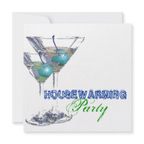 Housewarming dinner cocktail party CUSTOMIZE Invitations