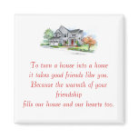 Housewarming Favor Gift Magnet 1