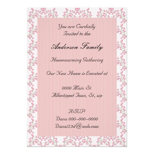Housewarming Invitation
