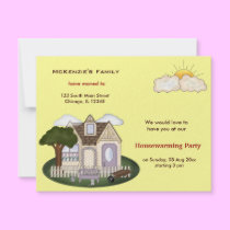 Housewarming-Partei einladungen