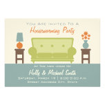 Housewarming Party Invitation - Living Room Sofa