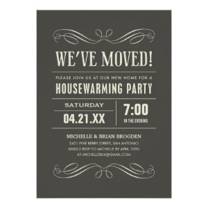 Housewarming Party Invites