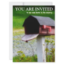 Housewarming Party - New Country Home Custom Invitation