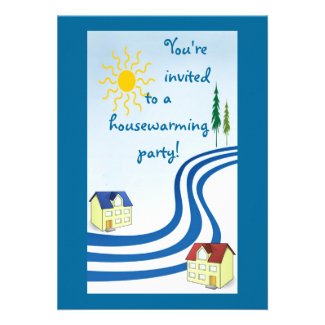 Housewarming Party Personalized Invitations