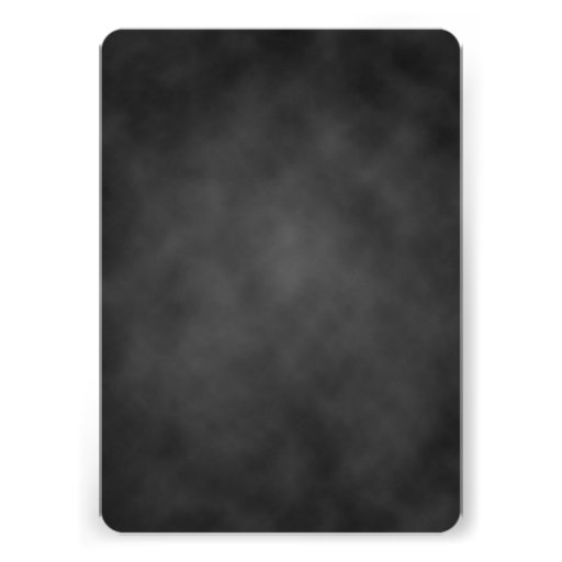 Housewarming Party Simple Chalkboard Black Personalized Invite