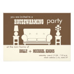 Housewarming Party - White Living Room Custom Invite