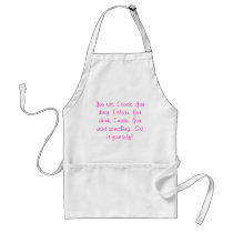 Housewife Mouth off aprons