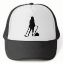 housewife - vacuum cleaner - cleaning hats