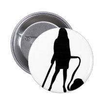 housewife - vacuum cleaner - cleaning pin