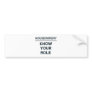 Housewifery Bumper Stickers