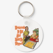 Housework is Evil Keychain