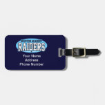 Houston Academy; Raiders Bag Tag