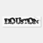 HOUSTON (BumperSticker) Bumper Sticker