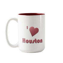 Houston -- Burgundy mugs