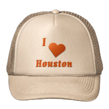 Houston  -- Burnt Orange Trucker Hat