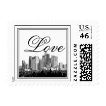 Houston Destination Wedding Love Postage