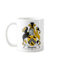 Houston Family Crest mugs
