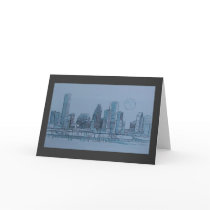 houston skyline cards