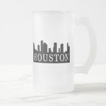 Houston Skyline Coffee Mugs