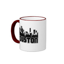 Houston Skyline Coffee Mugs