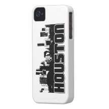 Houston Skyline iPhone 4 Case-Mate Case