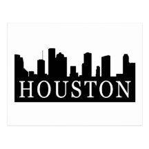 Houston Skyline Post Cards