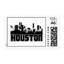Houston Skyline Stamp