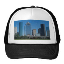 Houston skyline, Texas, U.S.A. hats