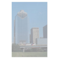Houston skyline, Texas, U.S.A. Stationery